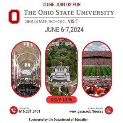 Flyer for Visit to Ohio State University
